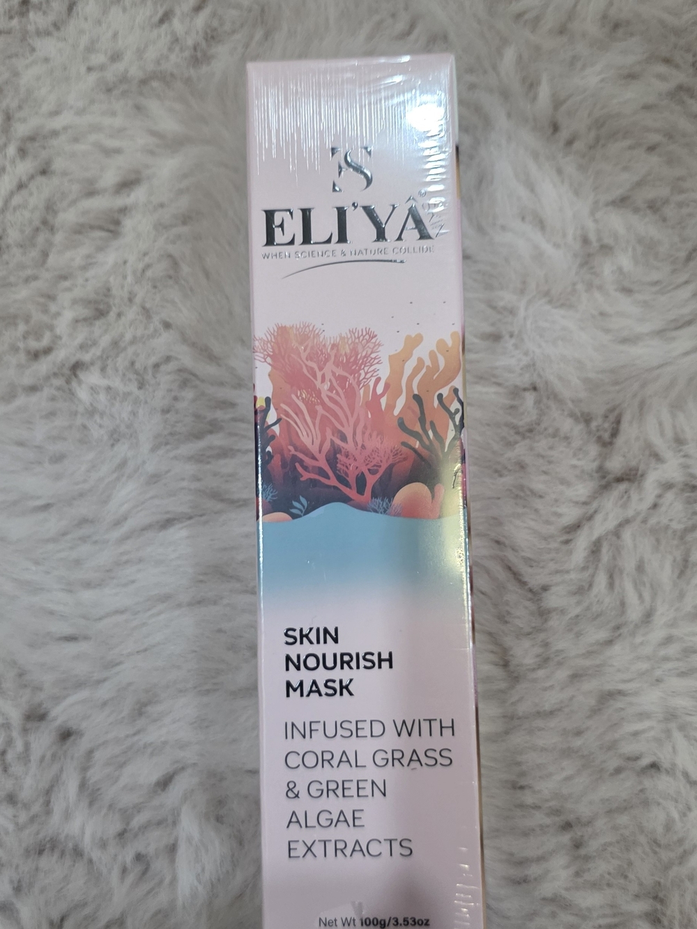 ELI’YA Skin Nourish Mask Coral Grass & Green Algae 3.53 oz NEW SEALED